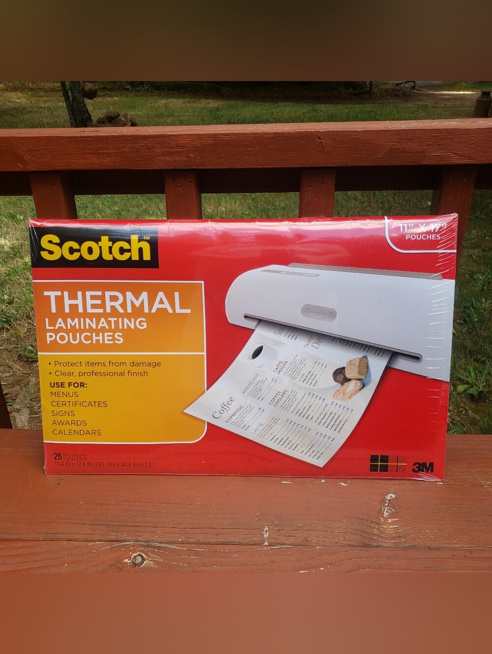 NEW Scotch THERMAL Laminating Pouches -  (25) 11" x 17" Pouches